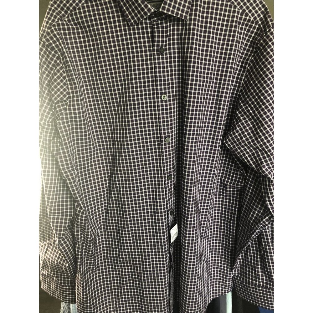 Jos A. Bank (Traveler Tech) Large Purple Stripped